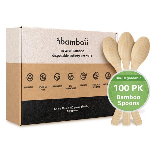 Cucchiai ibambo 100 bambù - bambù,