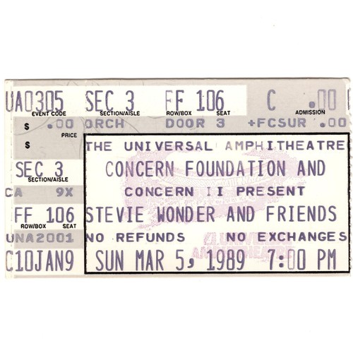 Biglietto concerto stevie - concerto,