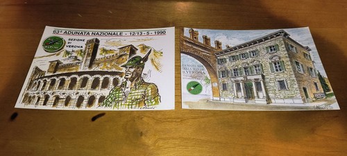 Lotto cartoline alpini - 2,