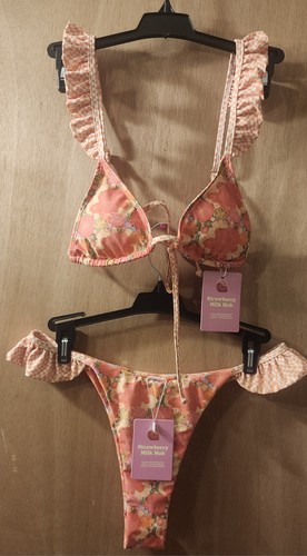 Bikini triangolo fragola latte