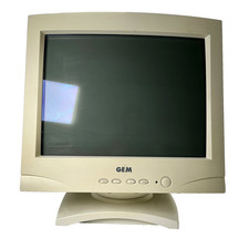 Monitor CRT testato GEM 17