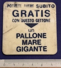 Gettone plastica token - plastica,