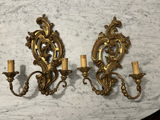 Coppia di applique antiche in