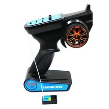 Émetteur-récepteur radio 2,4 GHz 3 canaux pour voiture télécommandée RC,