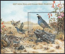 NUOVA ZELANDA 2017 Gioco Bird