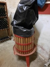 Torchio idraulico, Diraspatrice pigiatrice, Filtro a cartoni BABY 12 e pompa 