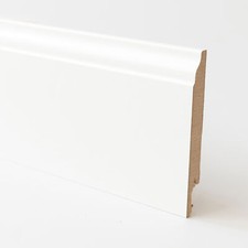 2249   Q.TA' 5 BATTISCOPA 120X14 MM MDF 240 CM BIANCO BAROCCO