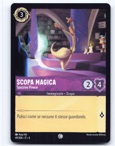 T124 disney lorcana scopa - lorcana,