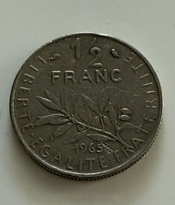 Moneta 1/2 Franco Francese