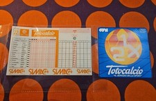 Schedina Totocalcio 22 Gennaio