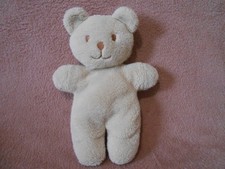 Doudou peluche ours beige