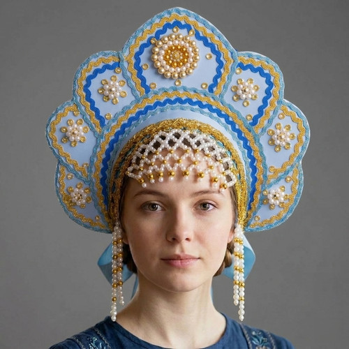 Kokoshnik copricapo tiara - kokoshnik,
