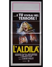 locandina L'ALDILA' lucio fulci e tu vivrai nel terrore lazar werbeck B375