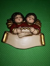 Thun  formella Angelo angioletto angeli angioletti pergamena cuori rossi rosso