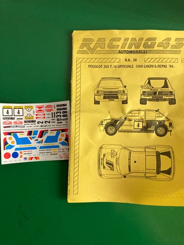 Decal racing 43 - 43,