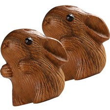  2 Pcs Ciondolo Coniglio Portachiavi Della Catena Chiave Simpatico