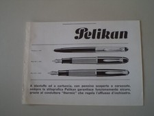 advertising Pubblicità 1964 PENNE PELIKAN PELIKANO/MOD. 140/MOD. 400