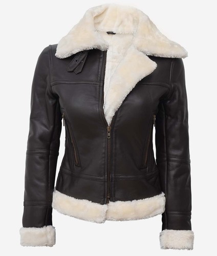 Giubbotto donna bomber pelle