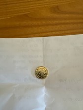 monete da 1 centesimo rara color oro del 2002 Nuova