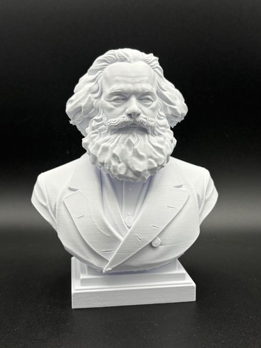 Busto karl marx comunism - 3d,