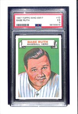 1967 Topps Who AM I #12 Babe