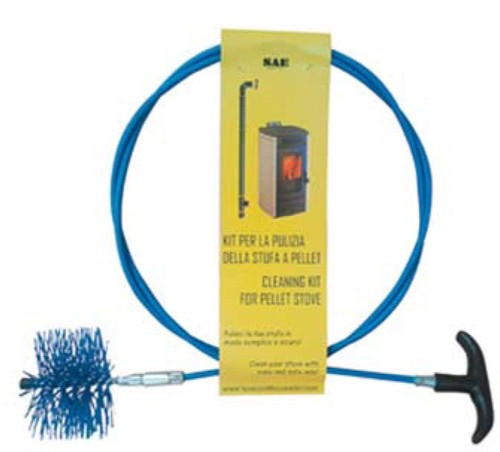 Kit spazza camino per stufe - spazza, a