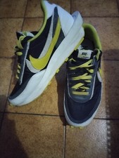 NikeLD Waffle Sacai Undercover Black Bright Citron
