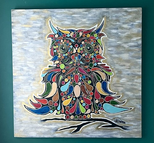Grande gufo libo art - "grande,