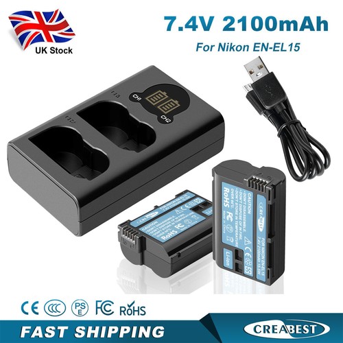 Batteria caricabatterie - 2x, +