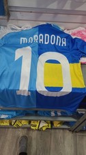 t-shirt maglietta DIEGO meta' BOC A meta' buitoni maradona maglia napoli
