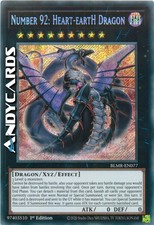 NUMBER 92: HEART-EARTH DRAGON • (Numero Drago) • Segreta SP • BLMR EN077 • 1Ed