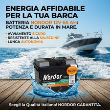 Batteria Nordor 12V 65Ah 600A