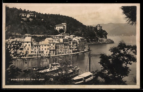 Cartolina portofino fra i - portofino,,