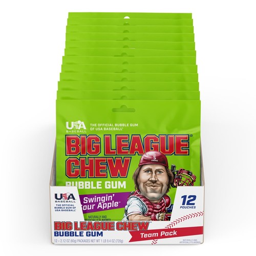 Big league chew swingin sour - chew,