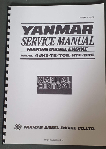 Yanmar manuale servizio - yanmar, di
