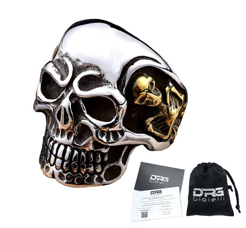 Anello teschio skull uomo - anello,