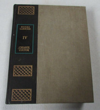 Enciclopedia Universale Rizzoli Larousse Vol.4 Libro  IV Chianti Cultur 1967 -Z4