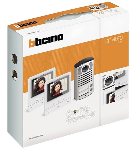 Kit videocitofono bifamiliare