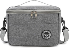 Borsa Termica Porta Pranzo 12L - Borsa Frigo Piccola per Ufficio, Scuola, Picnic