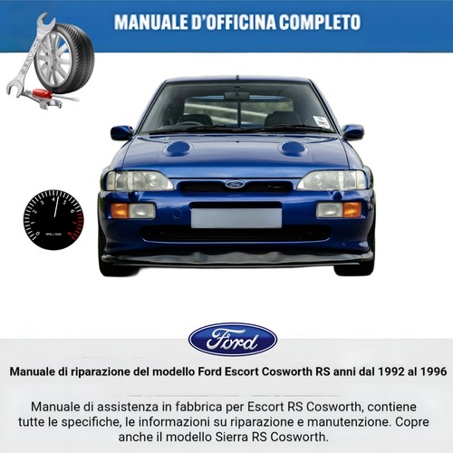 Manuale officina ford escort - manuale,