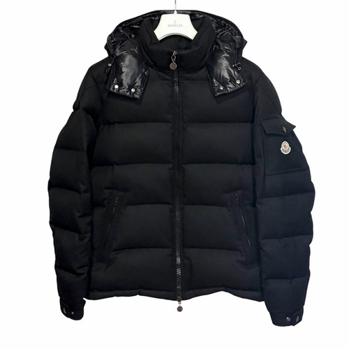 Moncler black down jacket - /black,