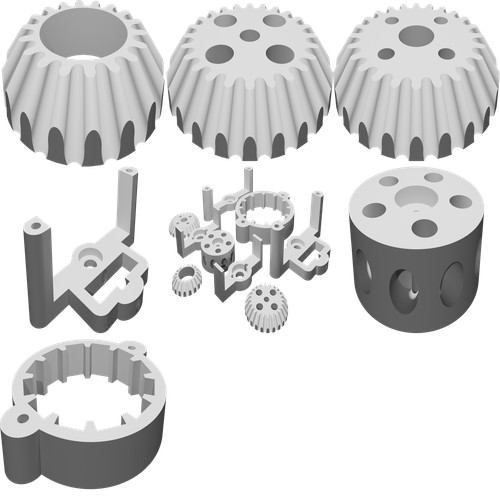 Parti kit modello motore - parti,