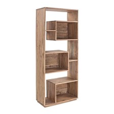 LIBRERIA ETNICA VINTAGE LEGNO MASSELLO 72X35H180 Mobili coloniali in offerta