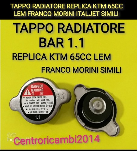 Tappo radiatore replica ktm - tappo,