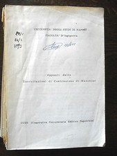 Ingegneria APPUNTI DALLE