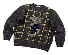 Maglione casual vintage 1996 uomo Iceberg History Andy Capp lana taglia S/M