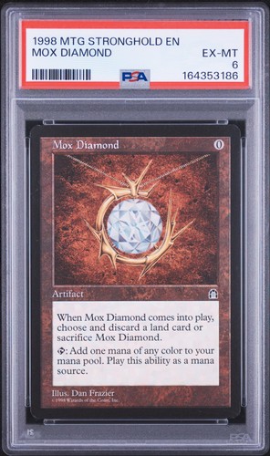 Mtg roccaforte mox diamond psa - mox,