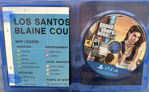 Grand theft auto playstation - v,