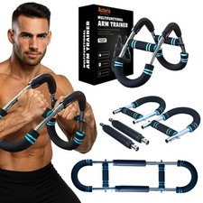 Twister Arm Trainer, Attrezzatura da Allenamento Regolabile per Petto e Braccio, 65-110 libbre Pow...