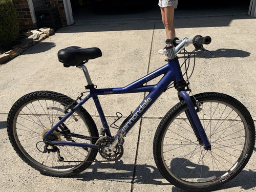 Cannondale f600 blue in - cannondale, 26